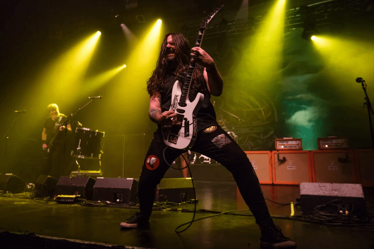Sepultura en vivo sobre el escenario, 2017
